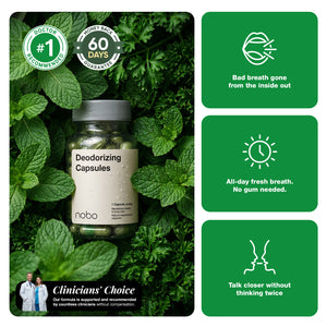 NOBO™ Clinical Strength Anti Bad Breath Capsules VIP