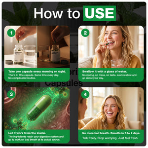 NOBO™ Clinical Strength Anti Bad Breath Capsules VIP
