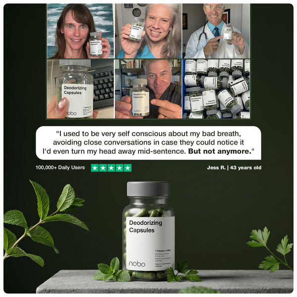 NOBO™ Clinical Strength Anti Bad Breath Capsules VIP