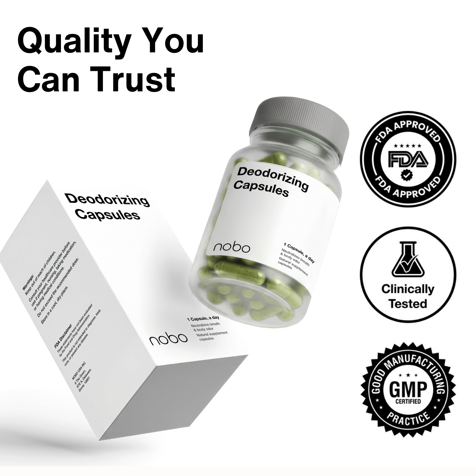 NOBO™ Deodorizing Capsules