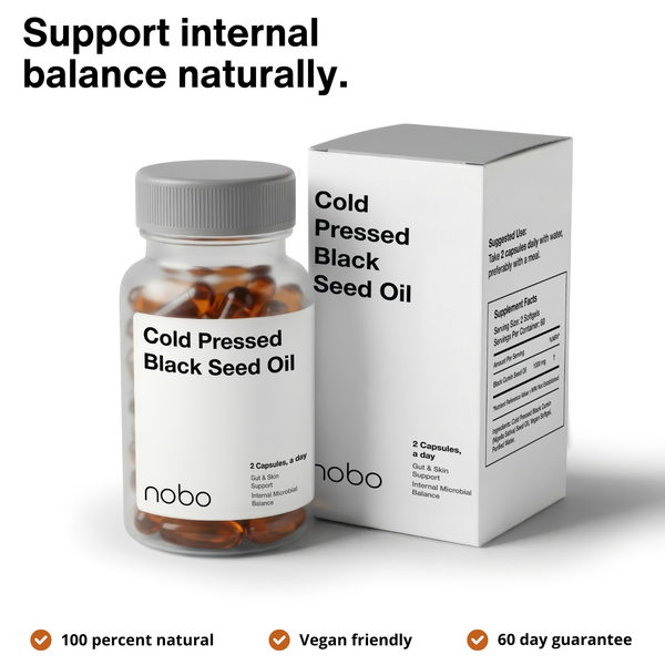 Nobo™ Cold Pressed Black Cumin Seed Oil