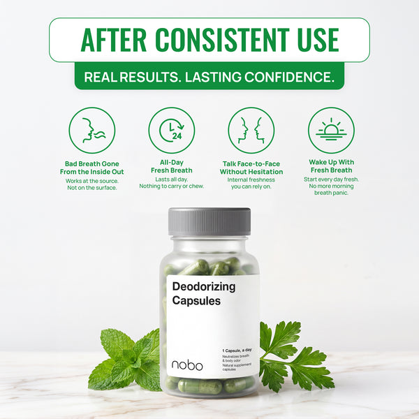 NOBO™ Clinical Strength Bad Breath Capsules 2.0