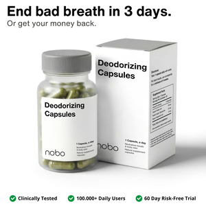 Clinical Strength Anti Bad Breath Capsule by NOBO™