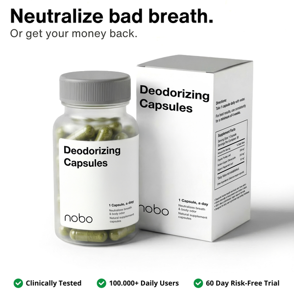 NOBO™ Anti-Bad Breath Natural Supplement - Affiliates