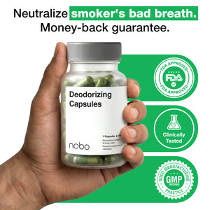 NOBO™ Anti-Bad Breath Natural Supplement - Made For Smokers