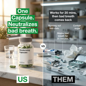 NOBO™ Anti-Bad Breath Natural Supplement - Made For Smokers